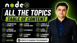 Information Part-1 || Node.js Table of Content | Roadmap for Node JS | Everthing in Node js | 2026 Update