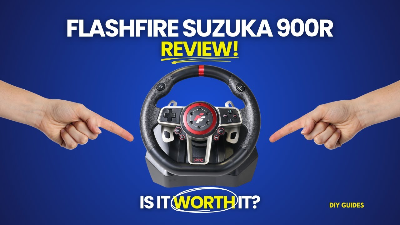 Flashfire Suzuka 900R Racing Wheel Review + Setup: Is This the Ultimate Gaming Wheel?