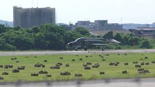今日も飛んだ、グリーン色ファントムRF-4EJ 小牧基地
