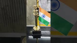 Brass Ashoka Piller with Flag #ashokachakra #flags #myindiamypride #vandemataram #eventplanner