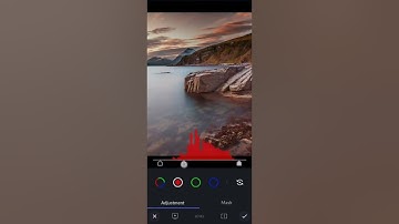 How to use Histogram level adjustment using LightX Photo Editor for Android