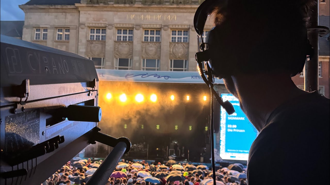 Kieler Woche 2025, Die Prinzen‼️ Full Concert aus dem FOH gefilmt.