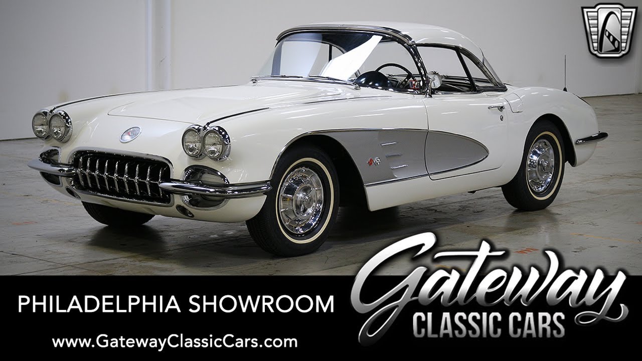 1958 Chevrolet Corvette, Gateway Classic Cars Philadelphia 627 YouTube
