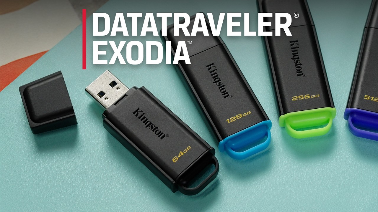 DTXG2/512GB - Pen drive Exodia de 512GB G2 padrão USB velocidade