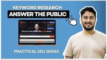 AnswerThePublic Keyword Research Tool - High Volume Keyword Search For Free