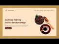 Food Website HTML and CSS