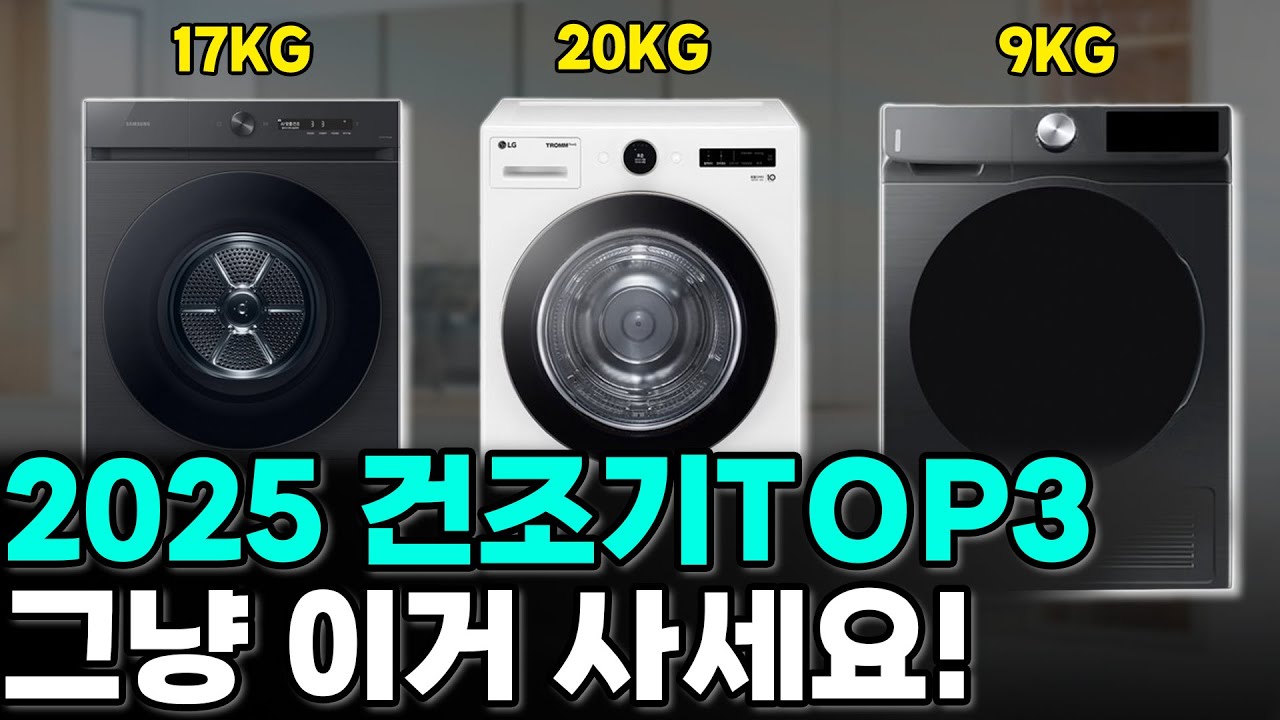 2025 가성비 건조기 추천 (세탁기 혼합 x, 건조기만 o)