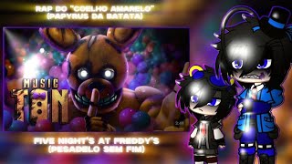 Família Afton React Rap Do Coelho Amarelo Fnafgacha Leia A Descrição