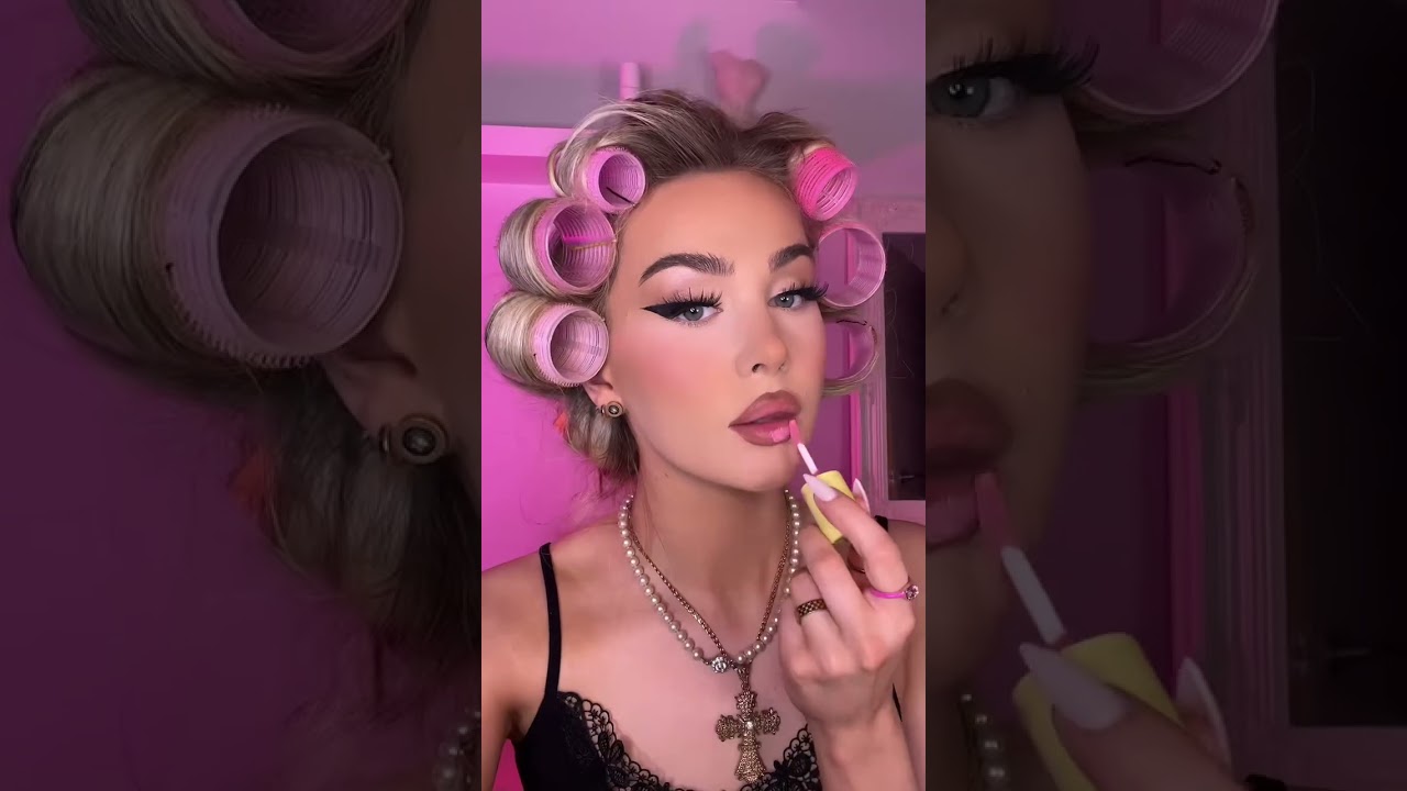 Do my hair and makeup with me: 