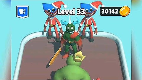 Merge Rainbow 3D Run level 33 Gameplay Walkthrough Android iOS