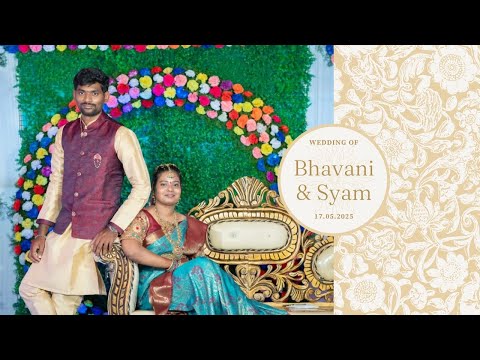 Bhavani + Syam Wedding Ceremony | May 17th 2025 | Live Starts 6:30 PM