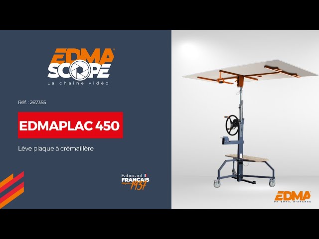 EDMAPLAC 450  #Assemblage Lève plaque à crémaillère - Réf. 267355 