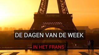 Frans Leren Spreken De Dagen Van De Week