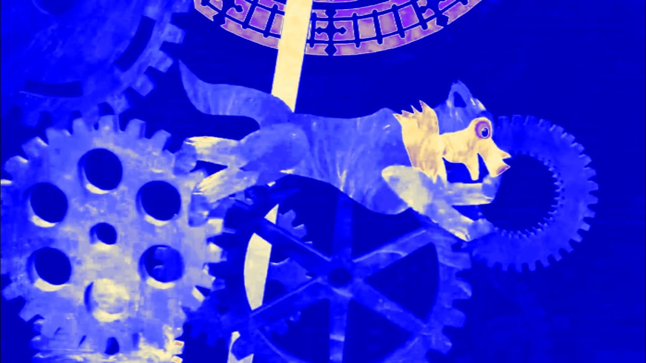 Hickory dickory dock+Random color Effects||Animals In the clock