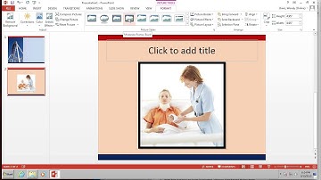 Apply Bevel Persceptive to image in PowerPoint 2013