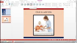 Apply Bevel Persceptive to image in PowerPoint 2013 screenshot 4