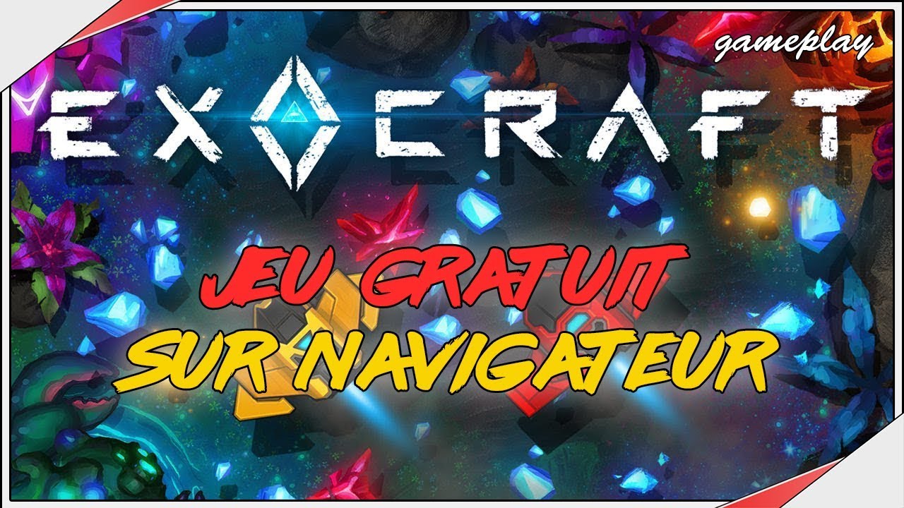 Exocraft.io | Découverte : jeu gratuit sur navigateur