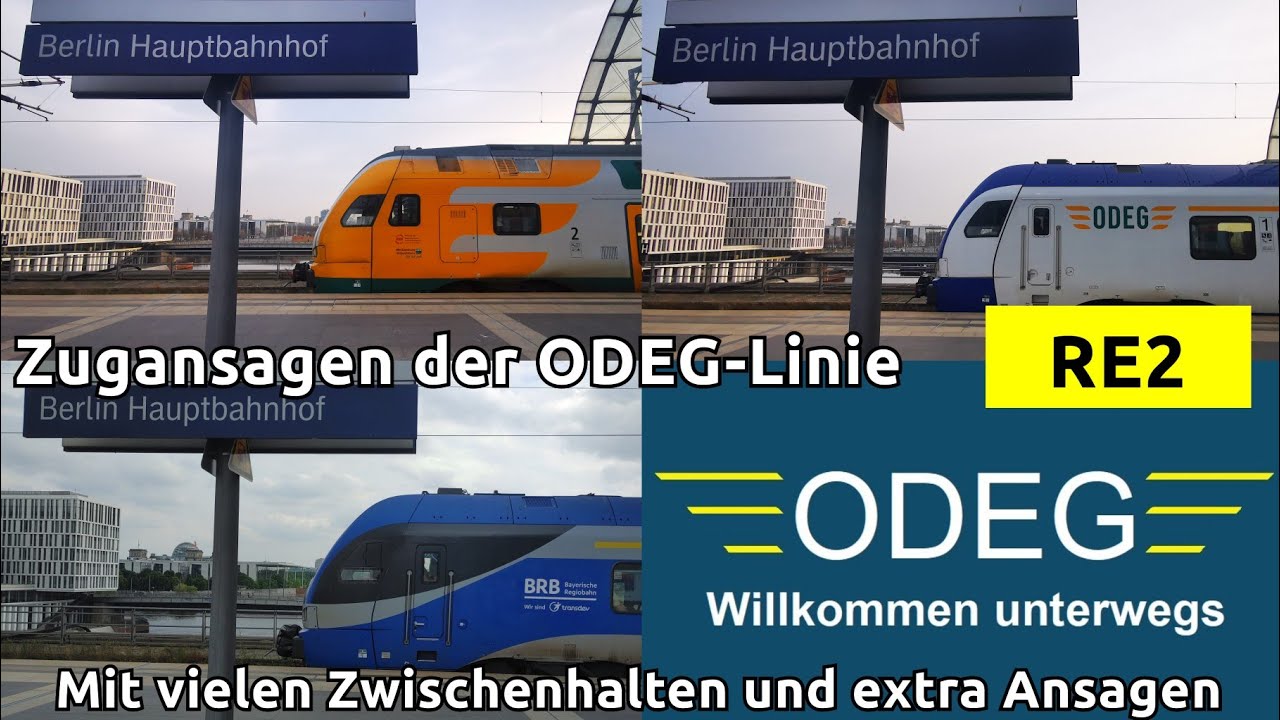 [ODEG] Ansagen aus dem RE2 (Wittenberge - Cottbus Hbf)