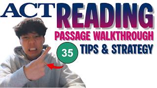 Enhanced ACT Reading 2026 Practice Passage and Walkthrough