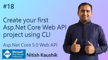 Create ASP.NET Core 5.0 Web API Project using CLI | ASP.NET Core 5.0 Web API tutorial