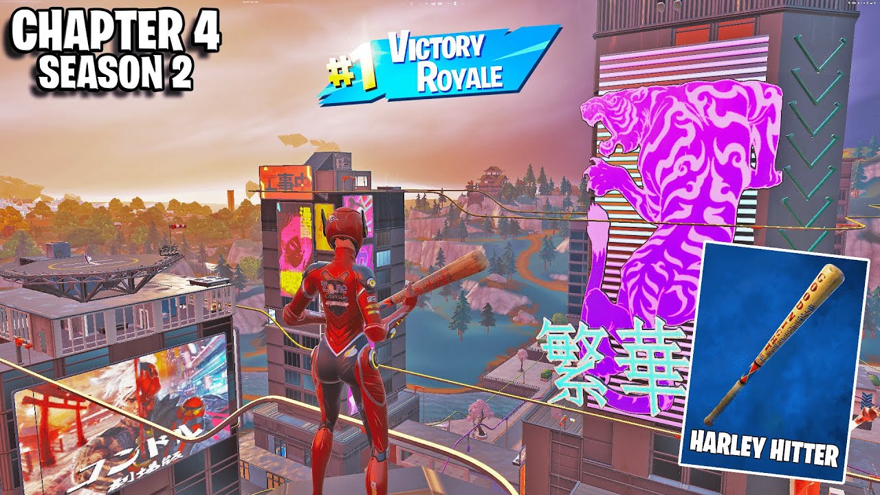 Fortnite Harley Hitter Pickaxe Gameplay No Talking (18 Kills Solo)