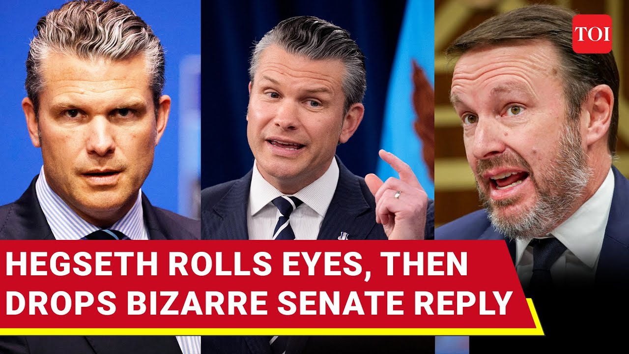 Hegseth Roid Rage US: Hegseth Rolls Eyes, Then Fires Off WILD Senate Response; ‘Won’t ...