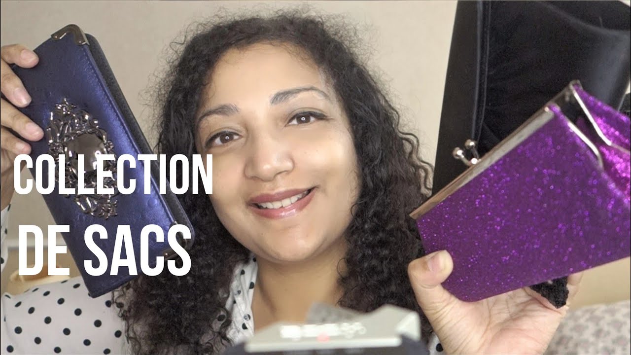 ASMR collection de sacs à main *pourquoi je ne sors plus