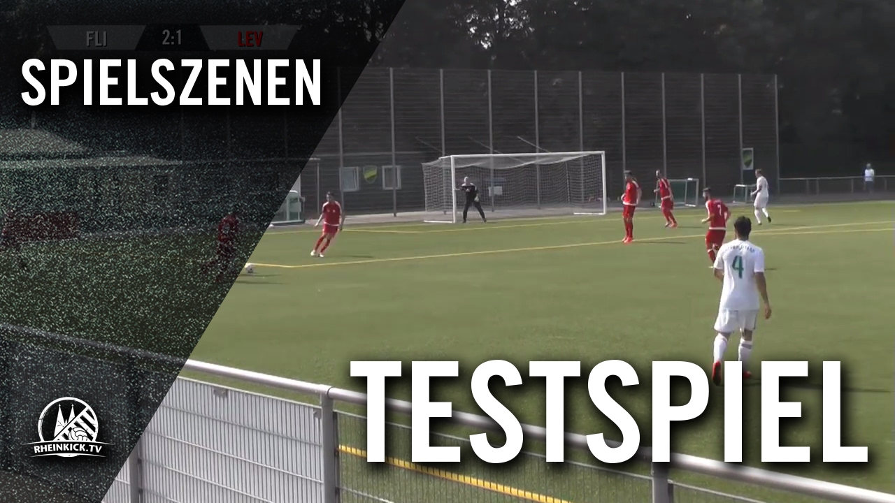 SpVg 1920 Flittard - FC Leverkusen (Testspiel) - Spielszenen | RHEINKICK.TV