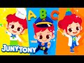 Alphabet occupations  job  occupation song  alphabet songs for kids  learn engilsh  junytony