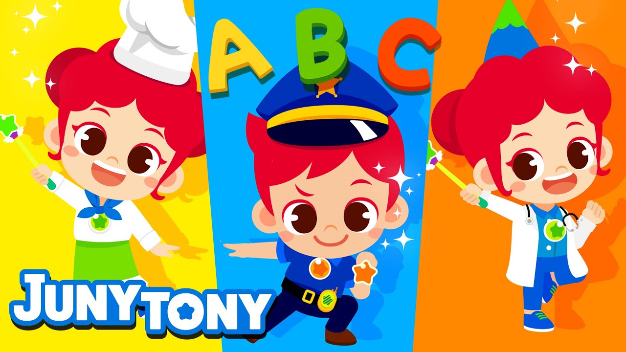 Alphabet Occupations | Job & Occupation Song | Alphabet Songs for