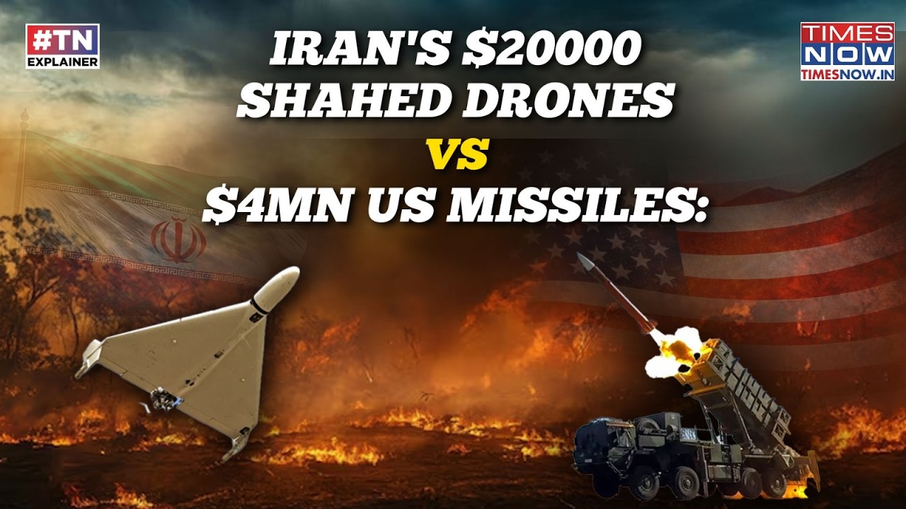 Iran's Shahed VS US Missiles: What's Winning The Aerial War-  $20,000 Drones Or This $4 MN Weapon?
