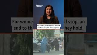 Shock And Fear: RFE/RL Afghan Journalist Remembers Taliban Takeover In Kabul 5 Years Ago #shorts