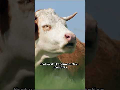 Why Cows Chew Their Food Twice