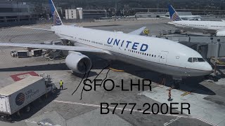 United | Trip Report | Economy Class | San Francisco to London
