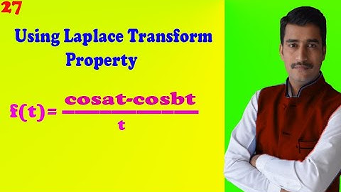 VTU Engineering Maths Laplace transform eighth problem using property by easy maths easy tricks