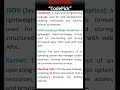 How to define Javascript, Json, Kernel, Machine Code ?