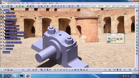 CATIA Tutorial Rendering