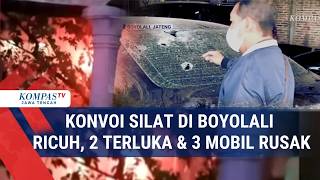 Silat Convoy Causes Chaos in Boyolali: 2 Injured & 3 Cars Damaged