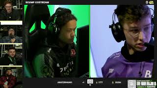 Scump Reacts to Ghosty Turning on CleanX!😲 Optic vs Toronto Ultra MAP 2🔥 MAJOR 3