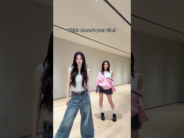 Which choreo's your vibe? #MINJU #IROHA #ILLIT #아일릿