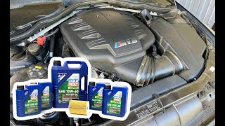 Oil Change on BMW E90, E92, E93 M3