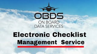 OBDS Electronic Checklist Services