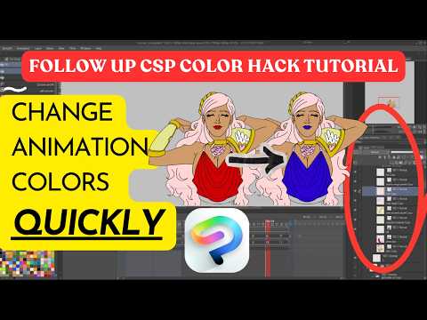Follow Up: RE-COLOR Multiple Color Layers FASTER in Clipstudio Paint EX
