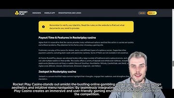 Rocket Play Design: Seamless Navigation & Stunning Interface