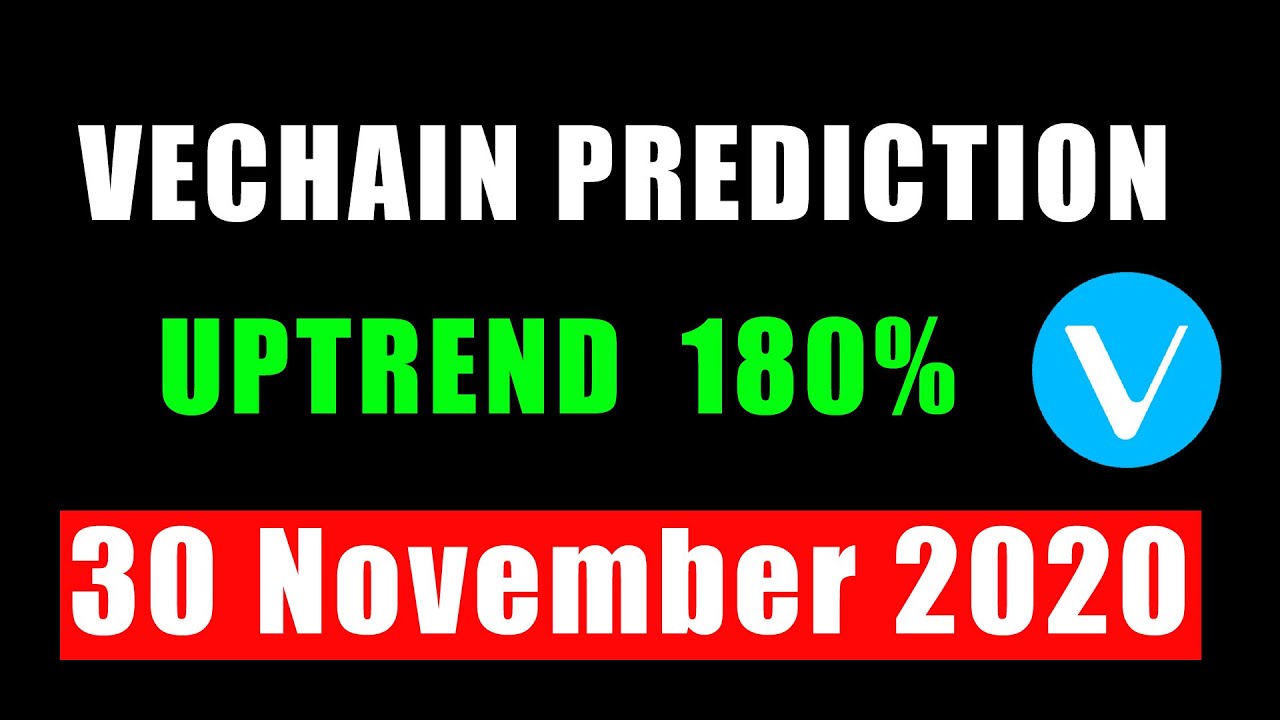 vechain vet price prediction and 180% profitable trading analysis november 13th 2020