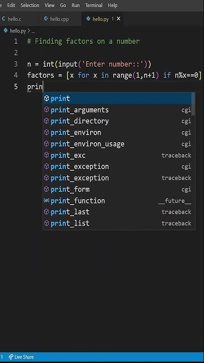 Python program to find the factors of a number #python - YouTube