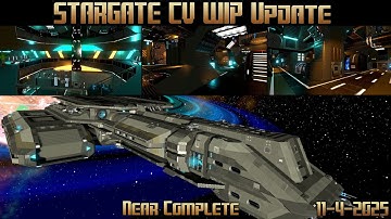 Empyrion Galactic Survival - Stargate CV WIP Update 11/4/2025