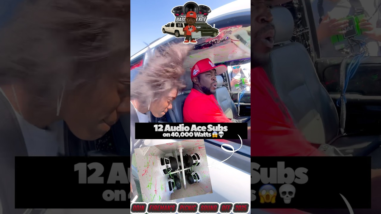 12 Audio Ace on 40k Watts Getting DOWN💀 