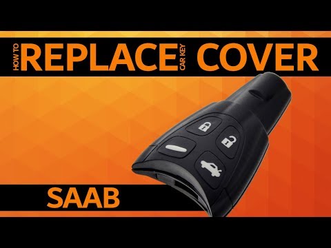 SAAB – How to replace car key cover