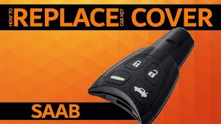 SAAB - How to replace car key cover